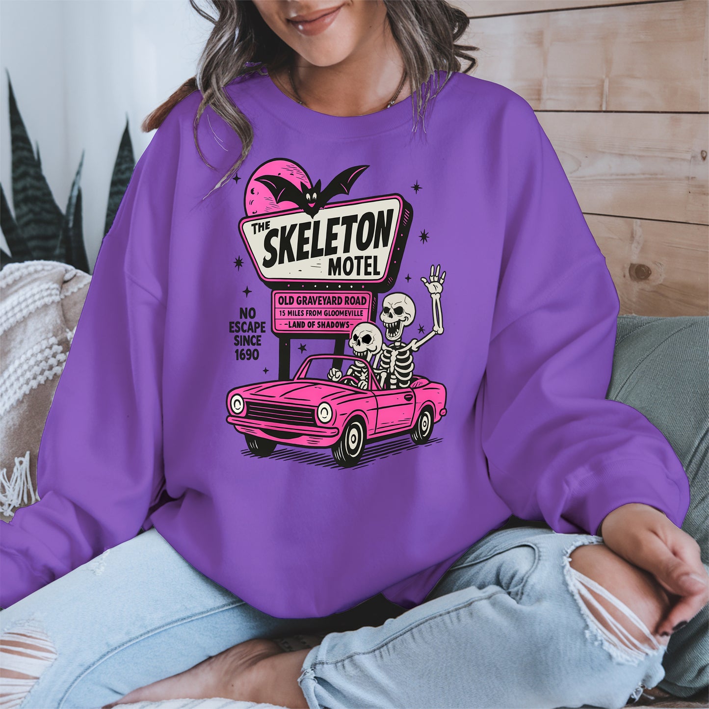 The Skeleton Hotel halloween shirt