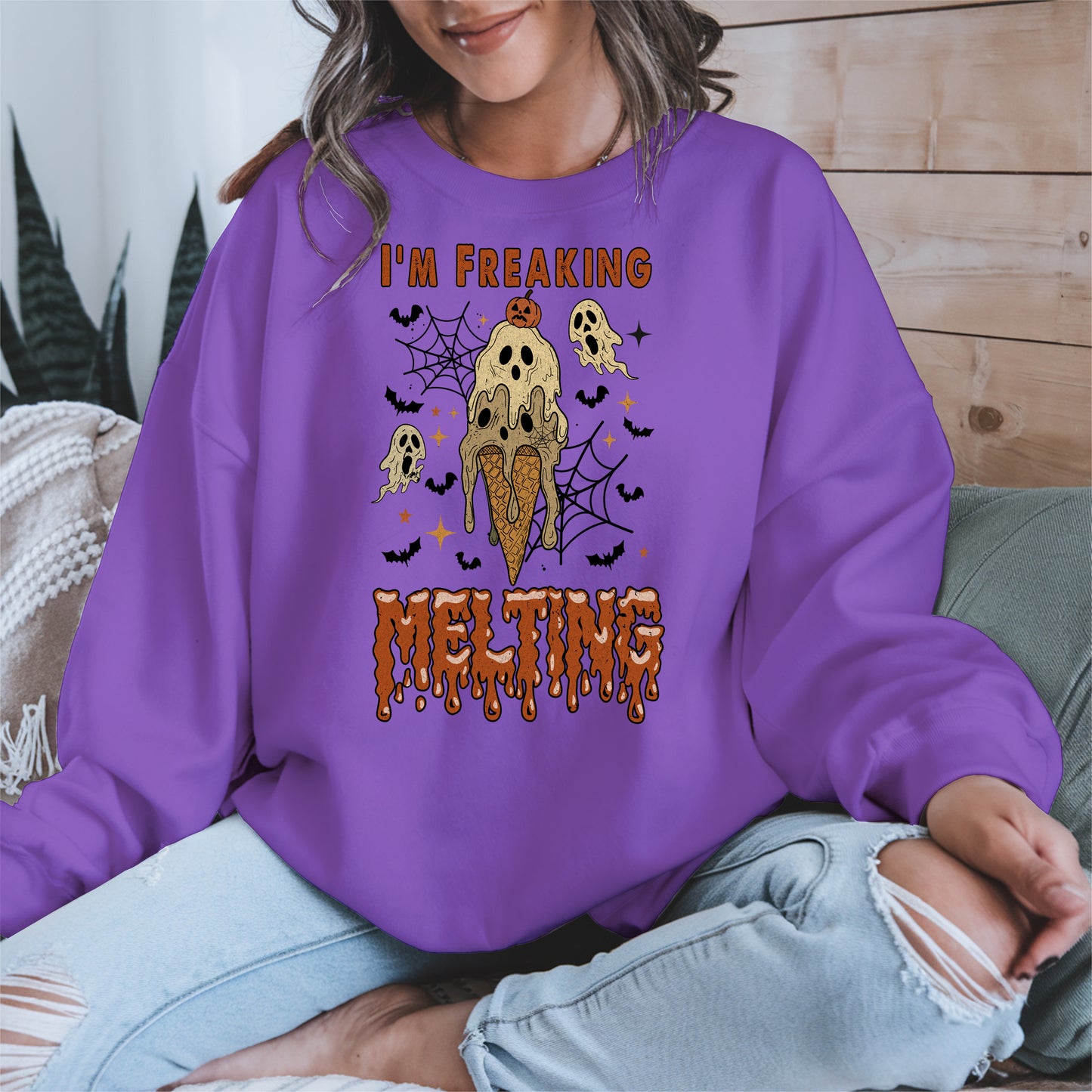 I'm freaking melting halloween shirt