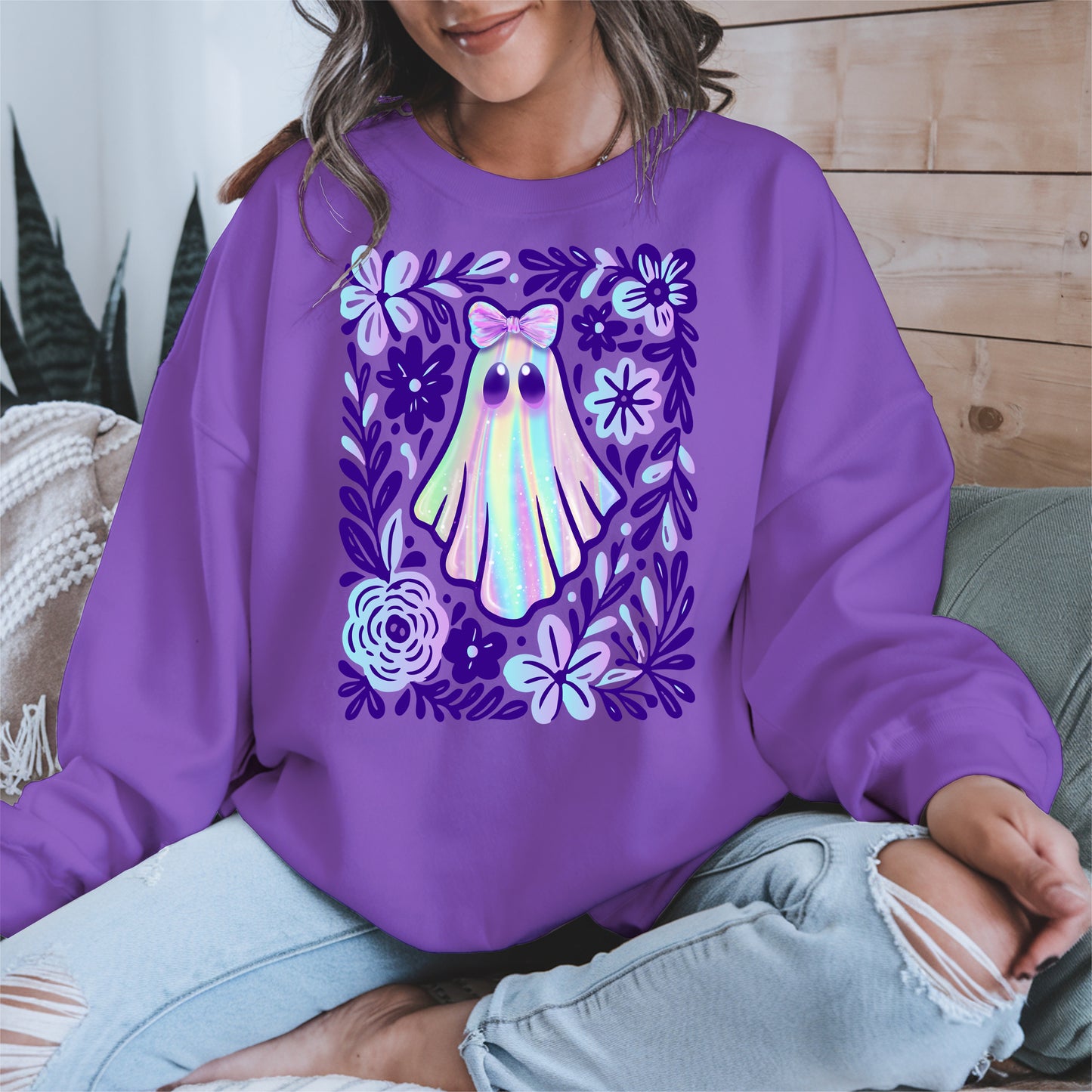 Iridescent Ghost halloween shirt