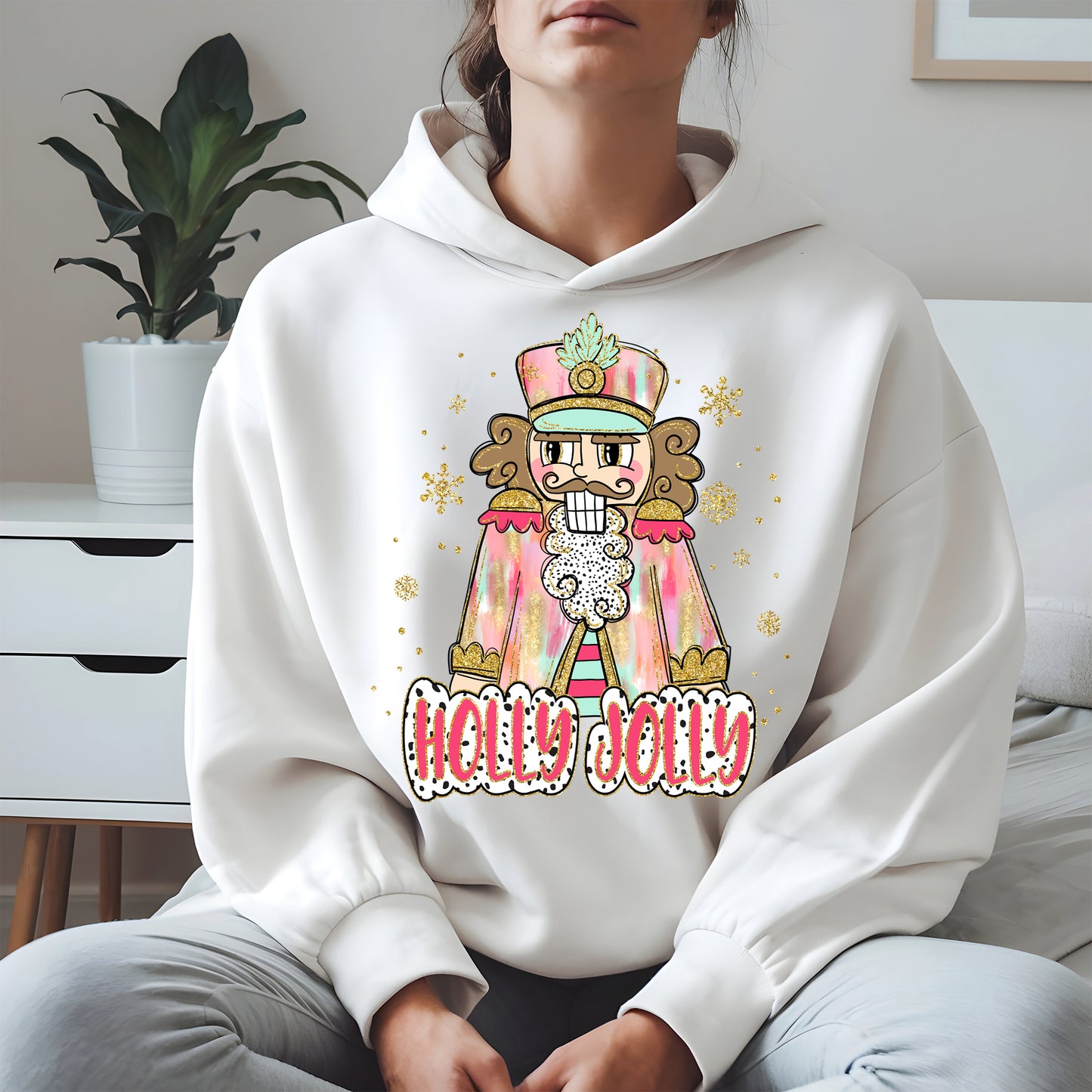 Holly Jolly Nutcracker Christmas Shirt Hoodie