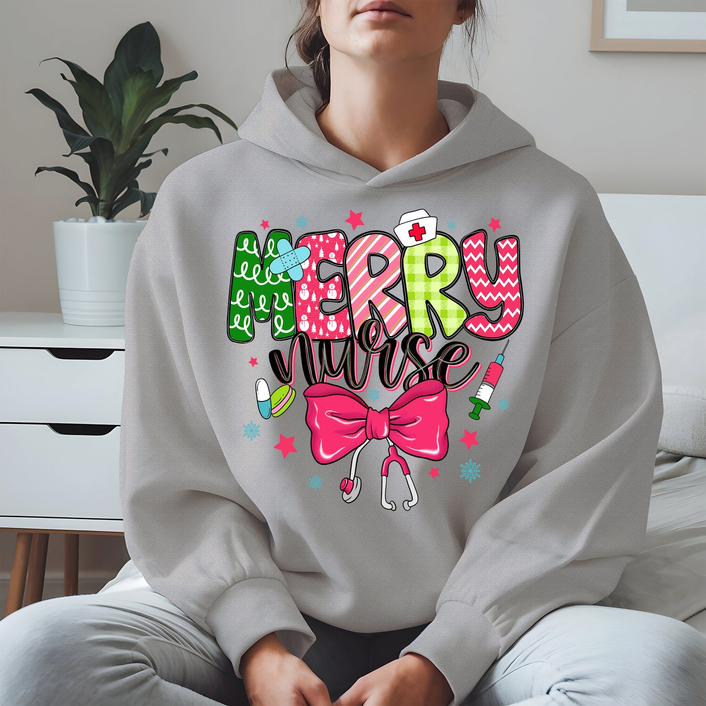 Cute Christmas Nurse Holiday Shirt