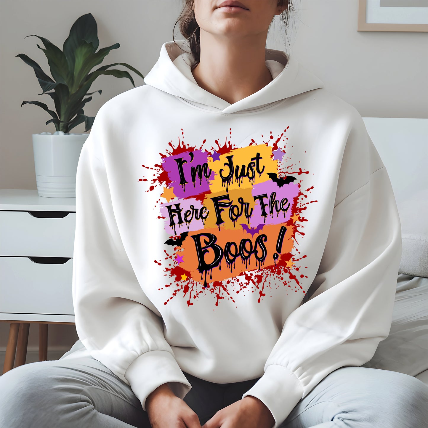 I'm just here for the Boos halloween shirt