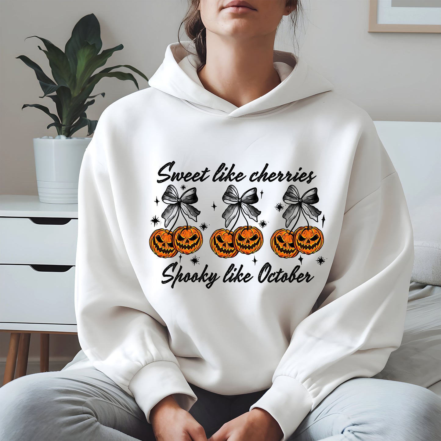 Sweet like cherries Spooky like October shirt