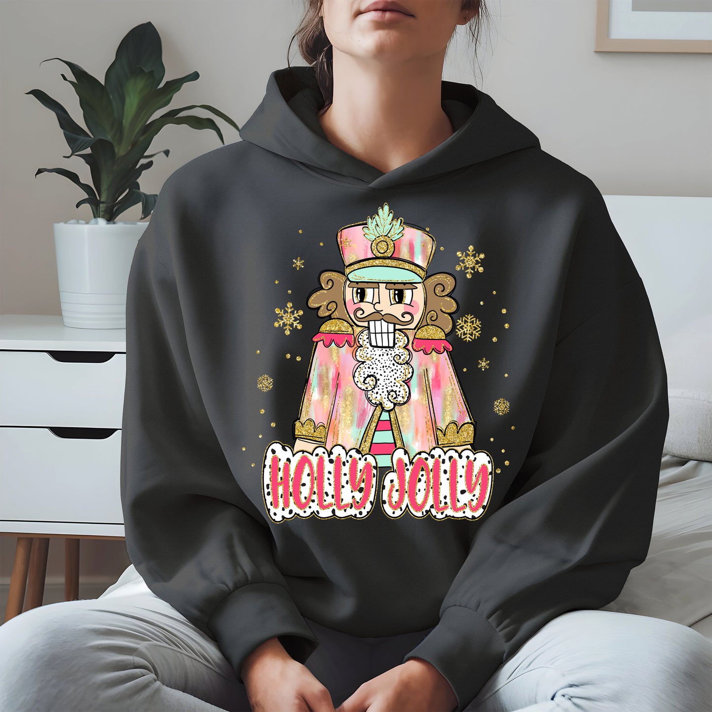 Holly Jolly Nutcracker Christmas Shirt Hoodie