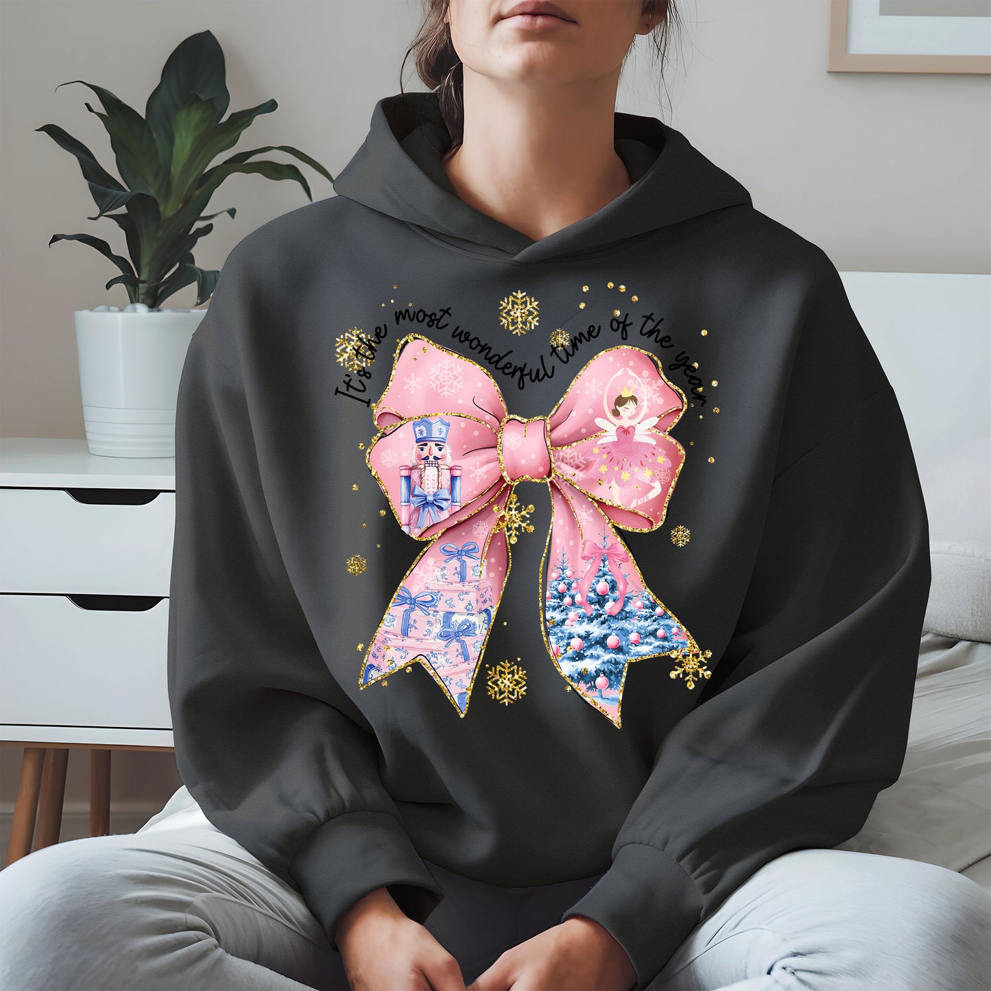 It is the Most Wonderful Time Christmas Bow Shirt