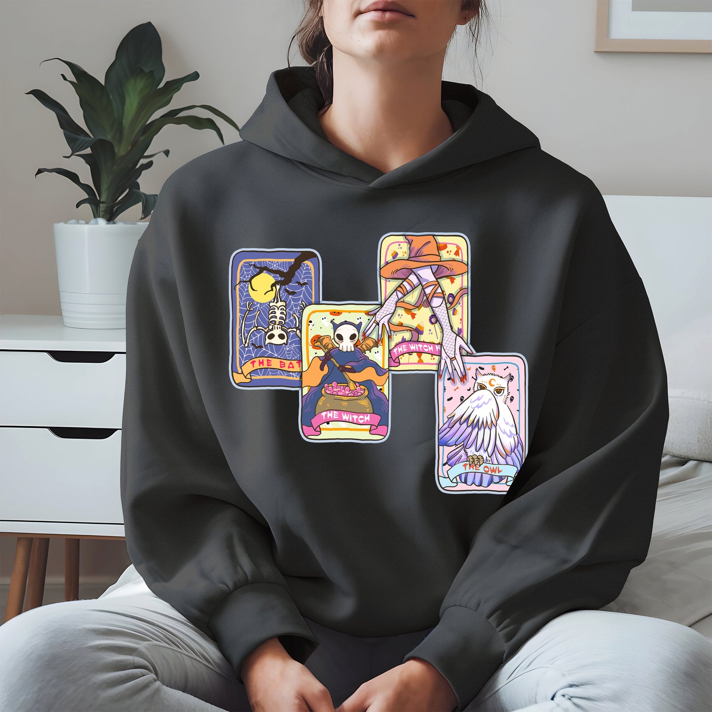Halloween Tarot Card Trio Tee