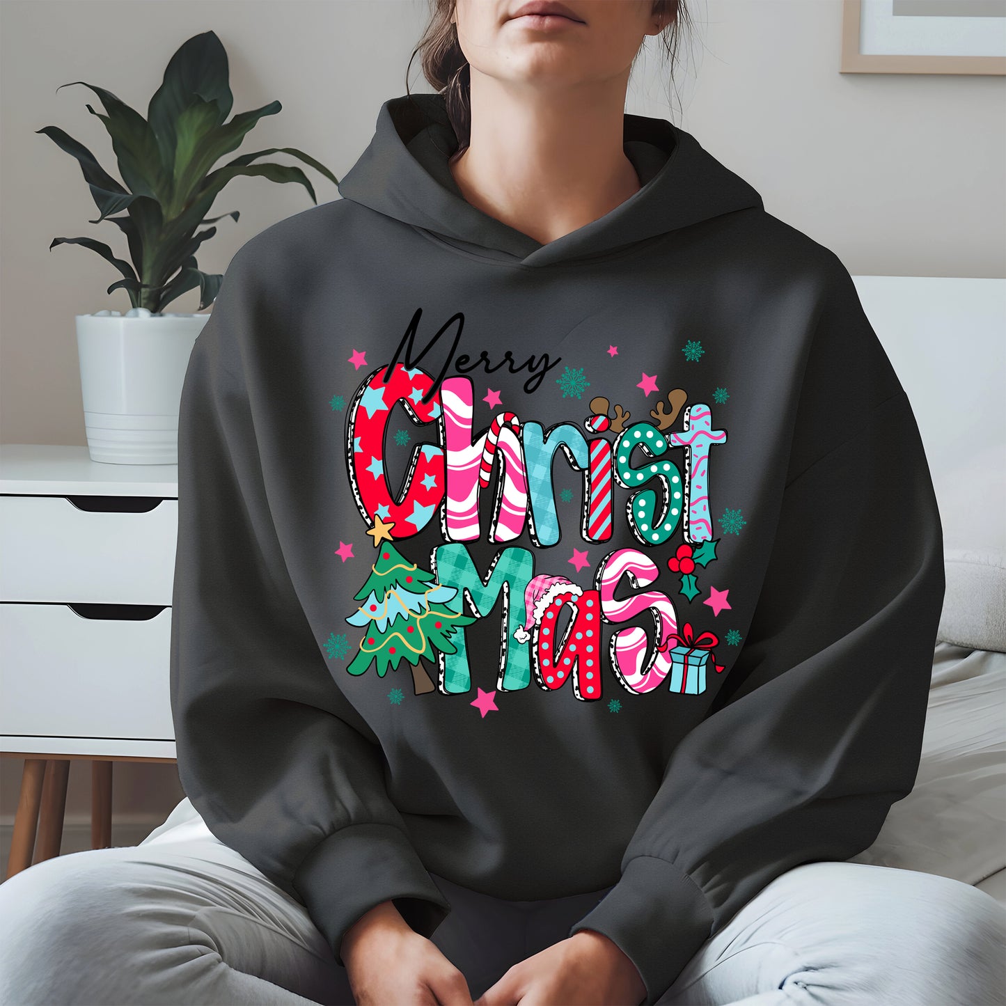 Colorful Christmas Holiday Shirt