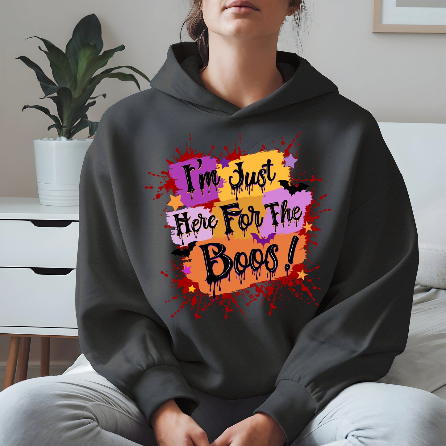 I'm just here for the Boos halloween shirt