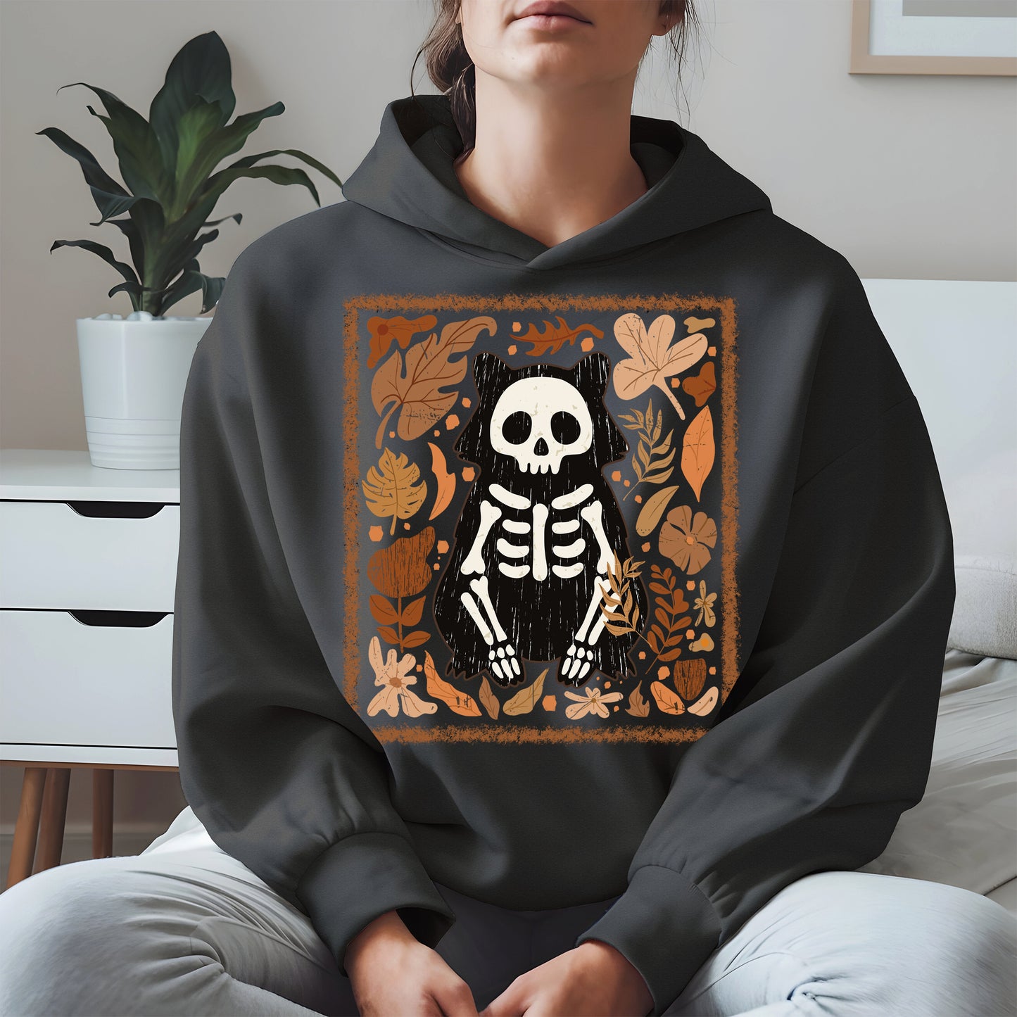 Halloween raccoon floral halloween shirt