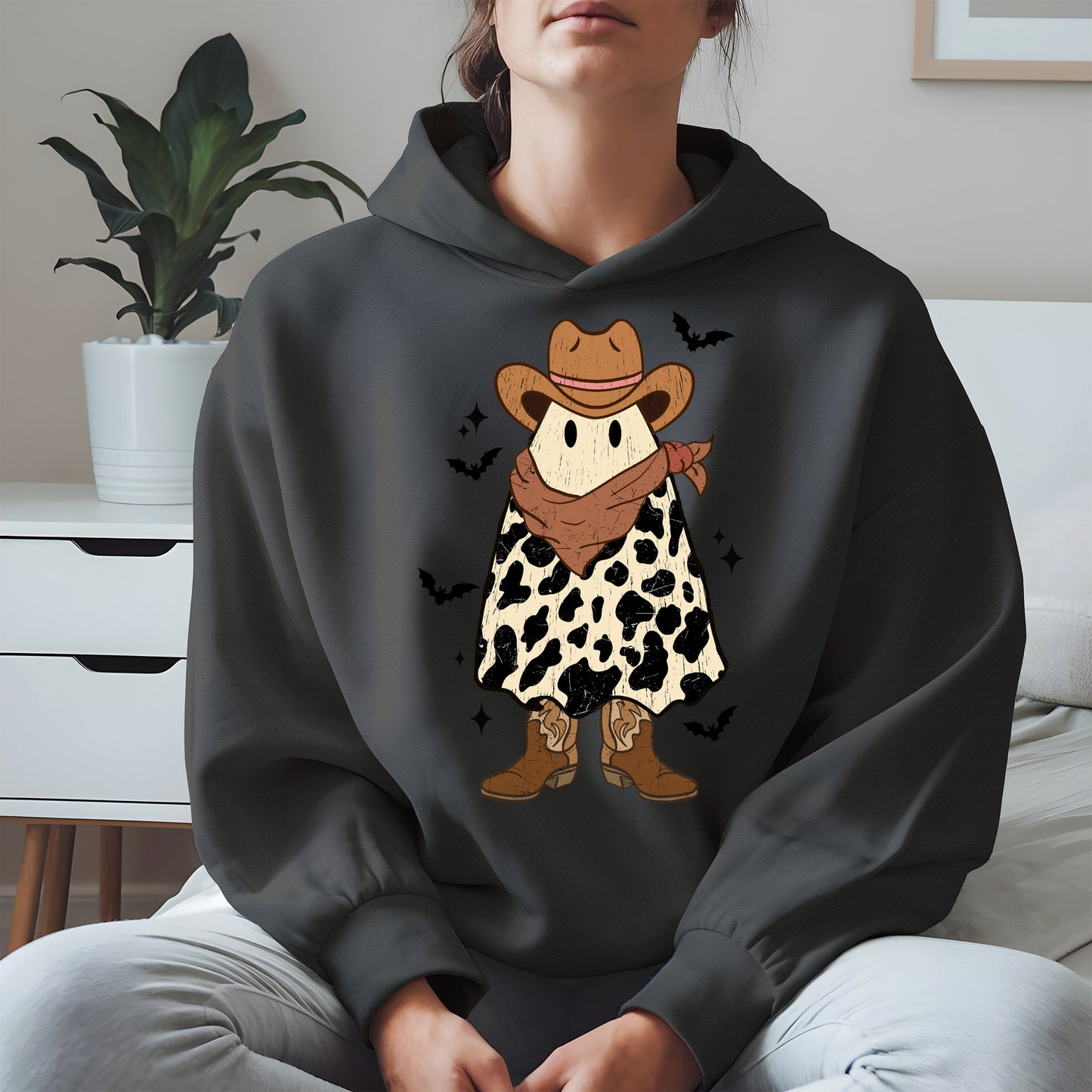 Western Boo Ghost halloween shirt