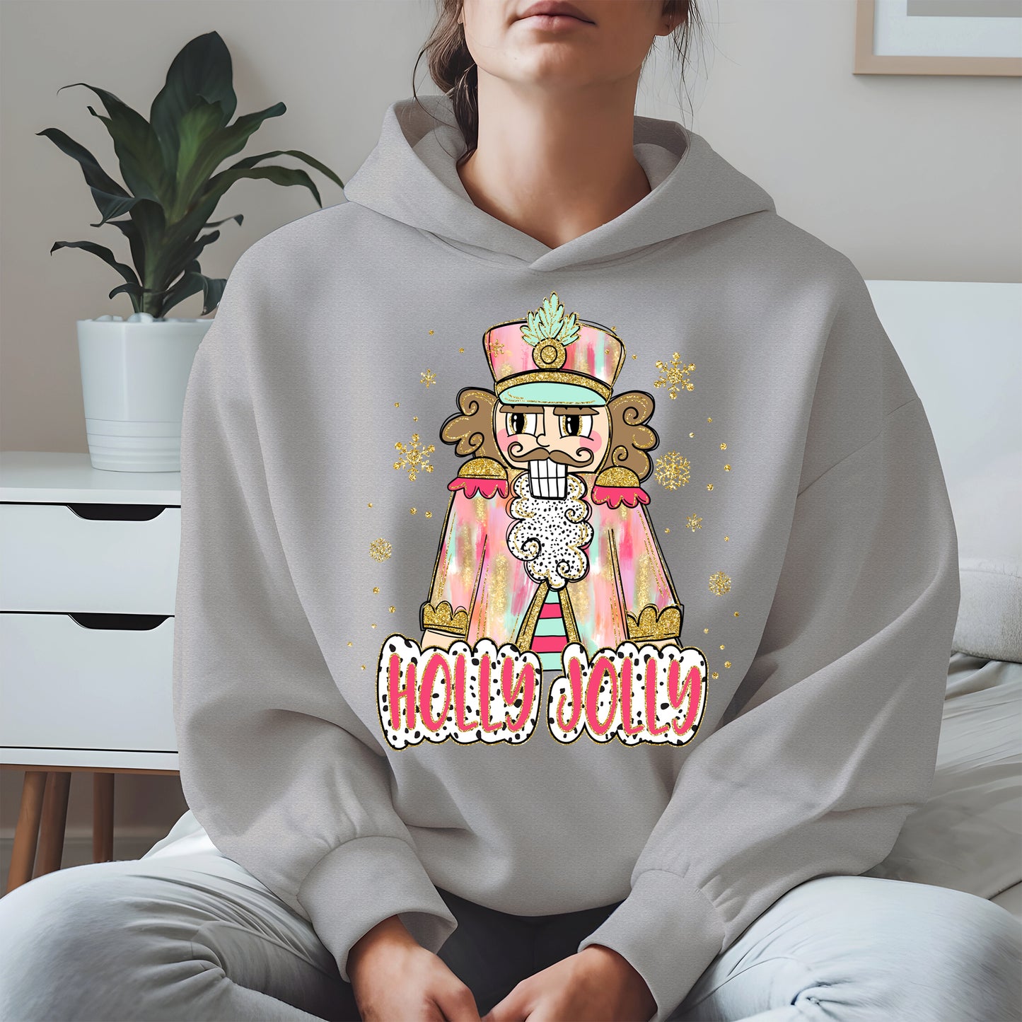 Holly Jolly Nutcracker Christmas Shirt Hoodie