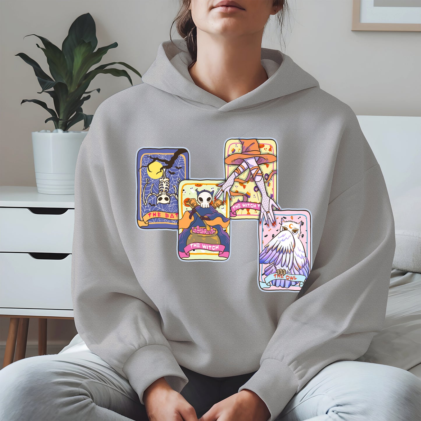 Halloween Tarot Card Trio Tee