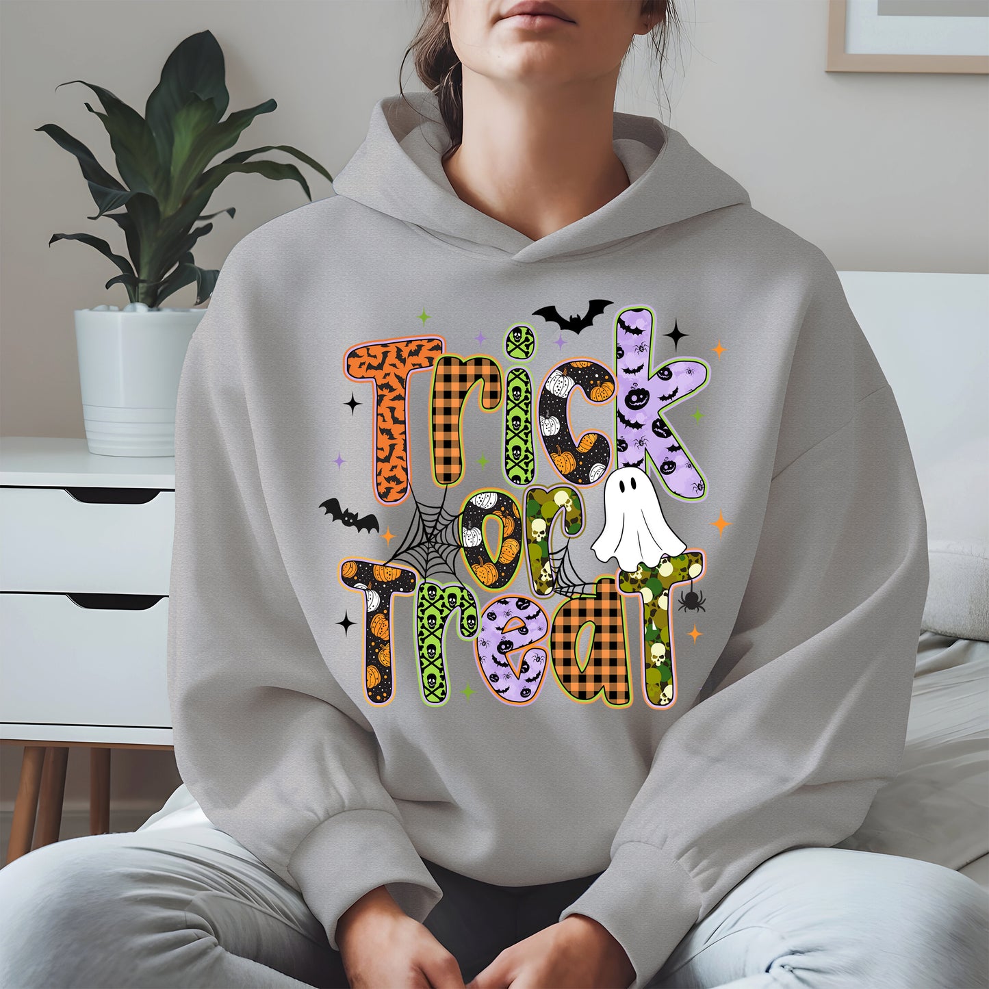 Trick or treat halloween shirt