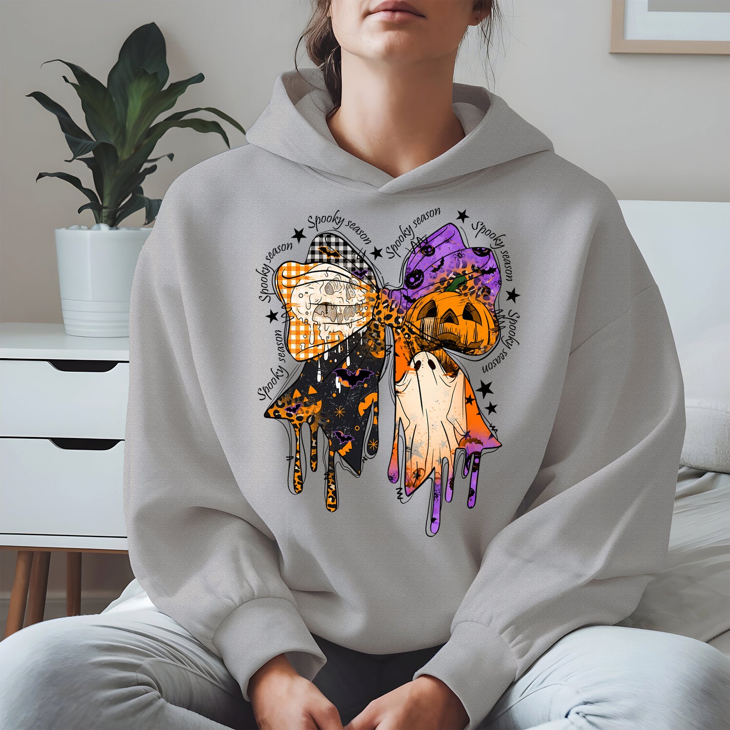 Halloween Coquette Bow shirt and hoodie