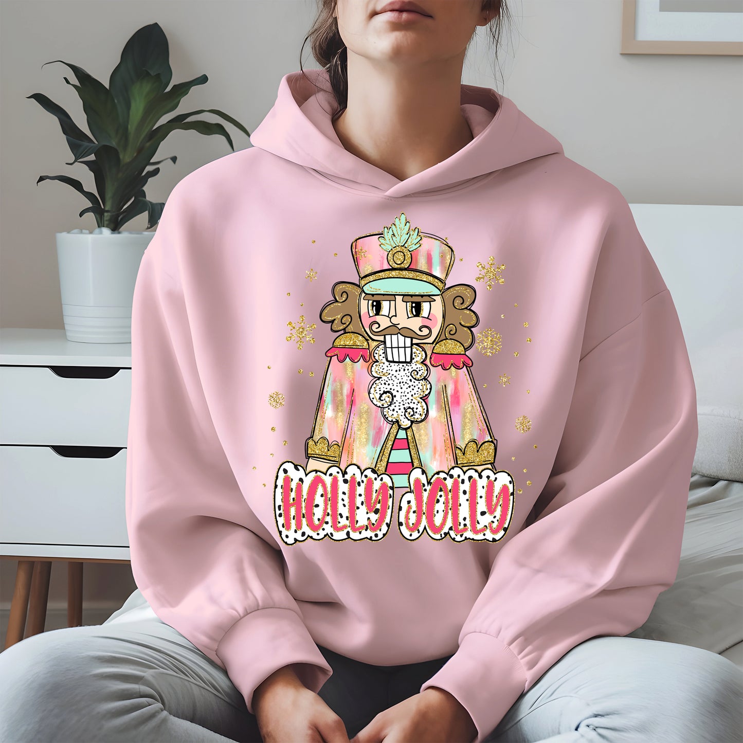 Holly Jolly Nutcracker Christmas Shirt Hoodie