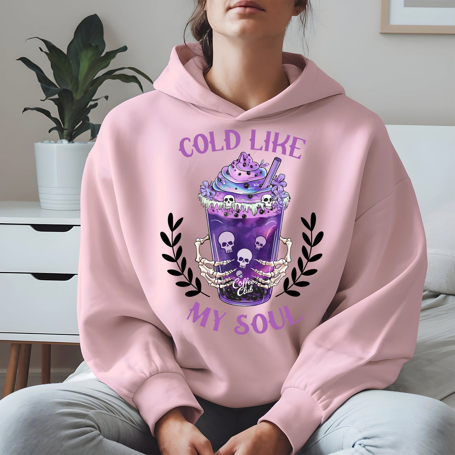 Cold Like My Soul Iced Coffee Halloween Shirt