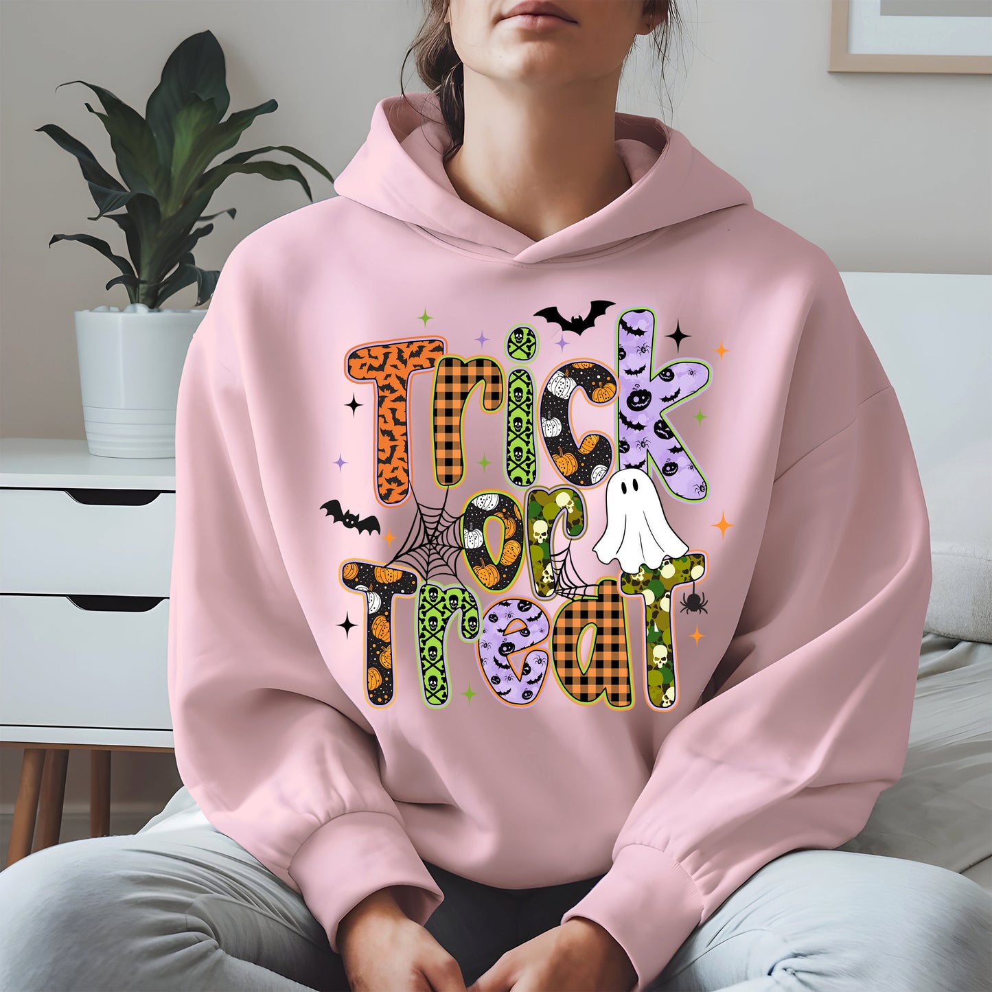 Trick or treat halloween shirt