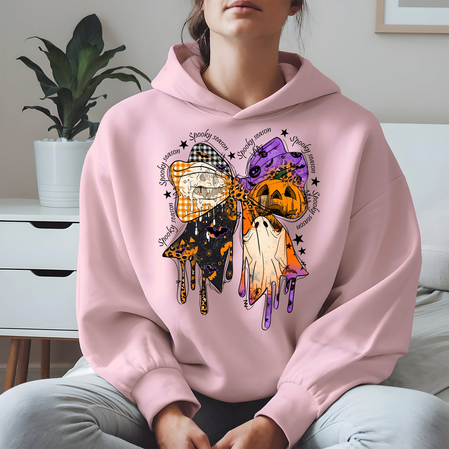 Halloween Coquette Bow shirt and hoodie