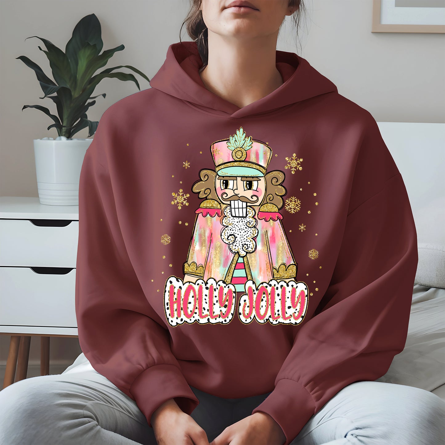 Holly Jolly Nutcracker Christmas Shirt Hoodie