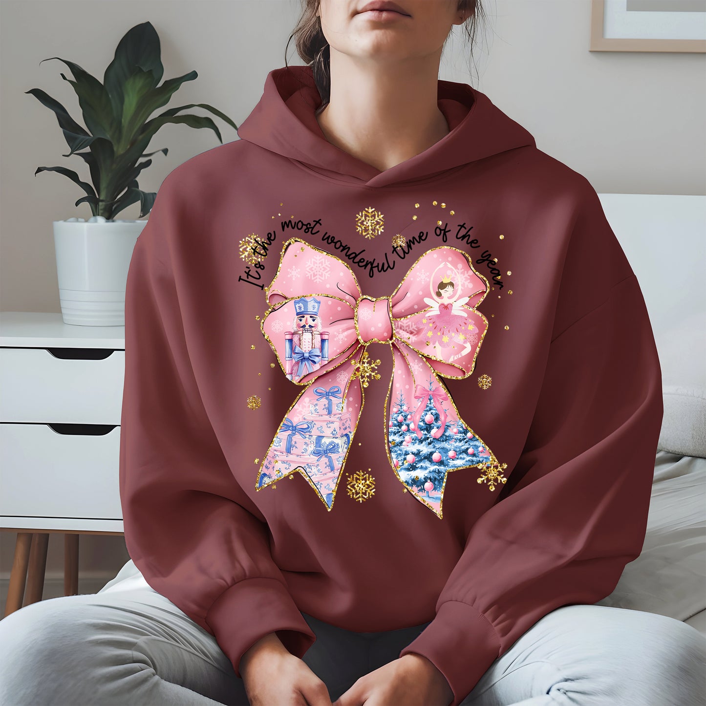 It is the Most Wonderful Time Christmas Bow Shirt