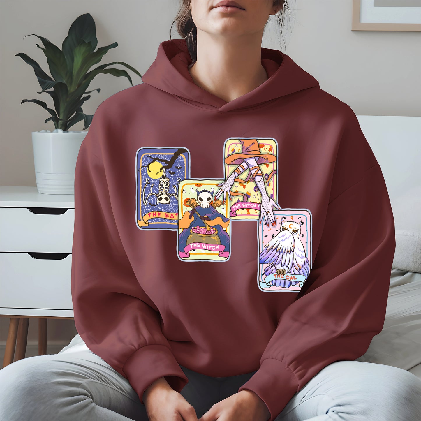 Halloween Tarot Card Trio Tee