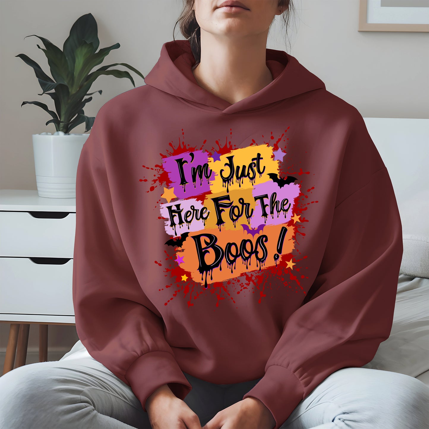 I'm just here for the Boos halloween shirt
