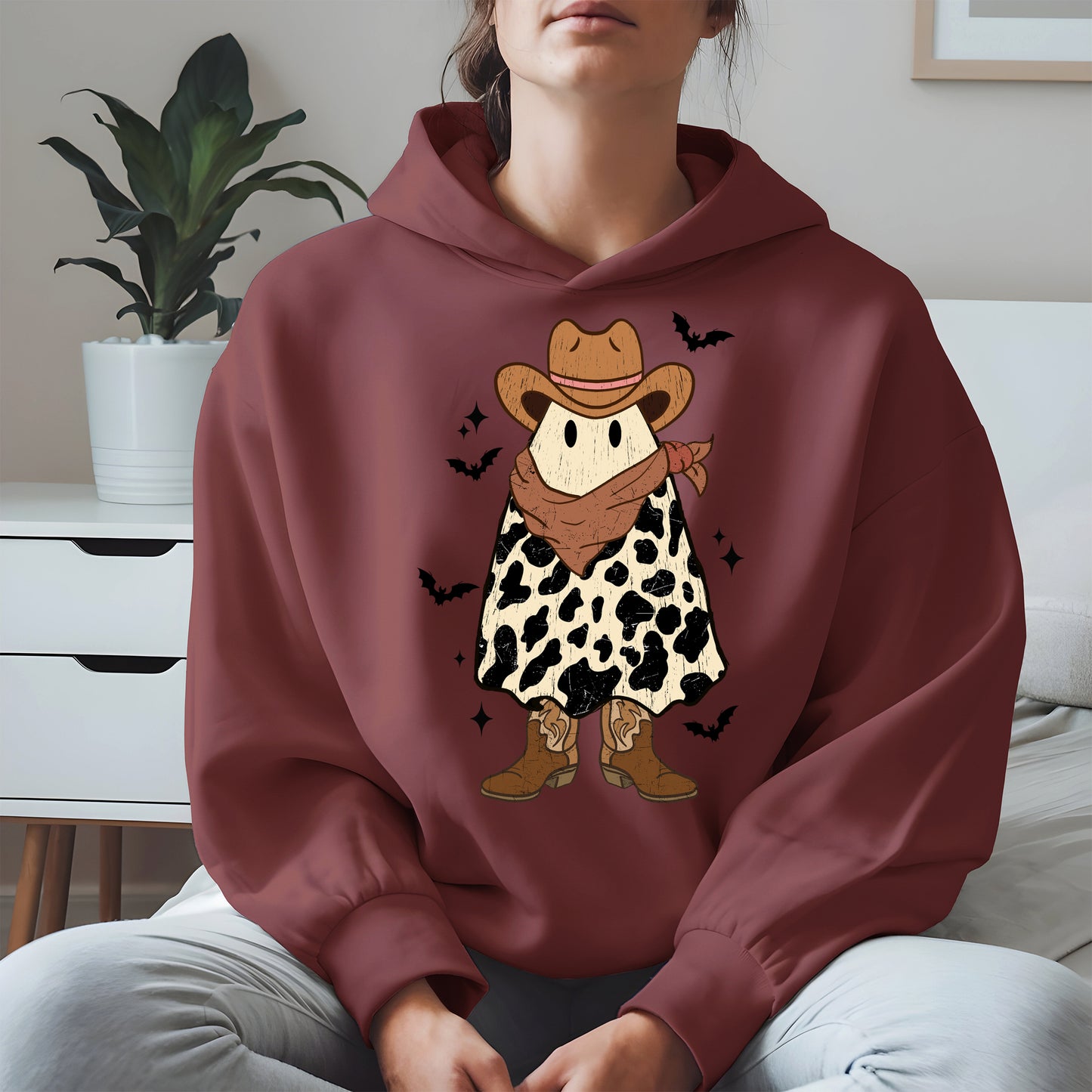 Western Boo Ghost halloween shirt