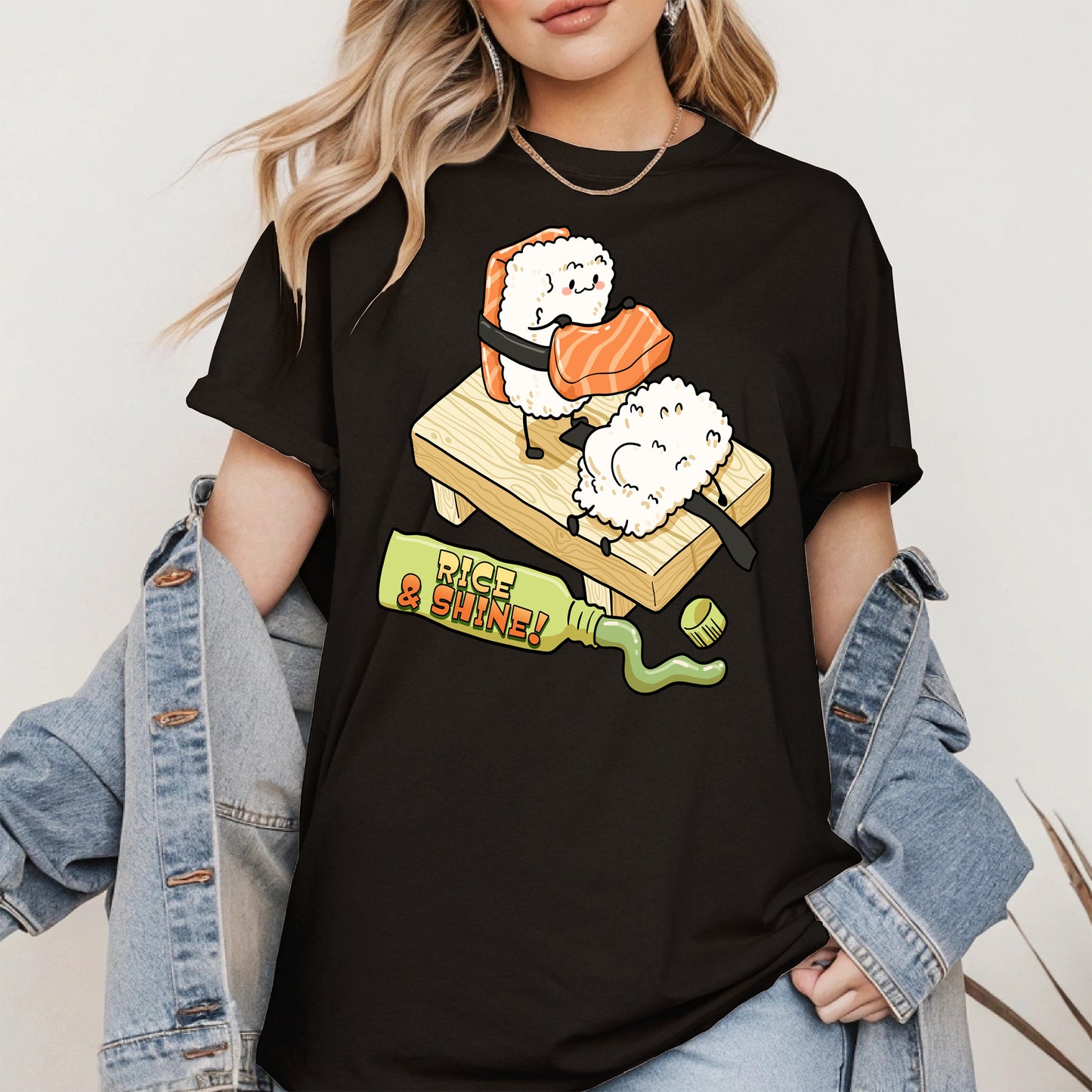 Rice and Shine Sushi Shirt