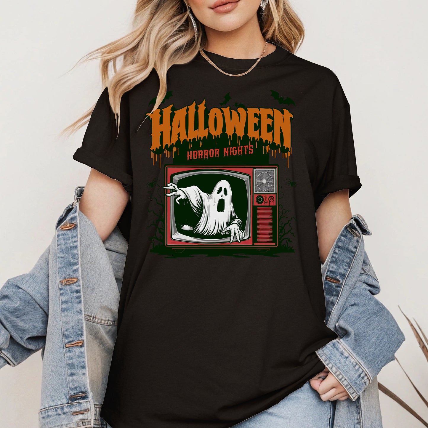 Halloween Horror Nights Ghost TV Shirt