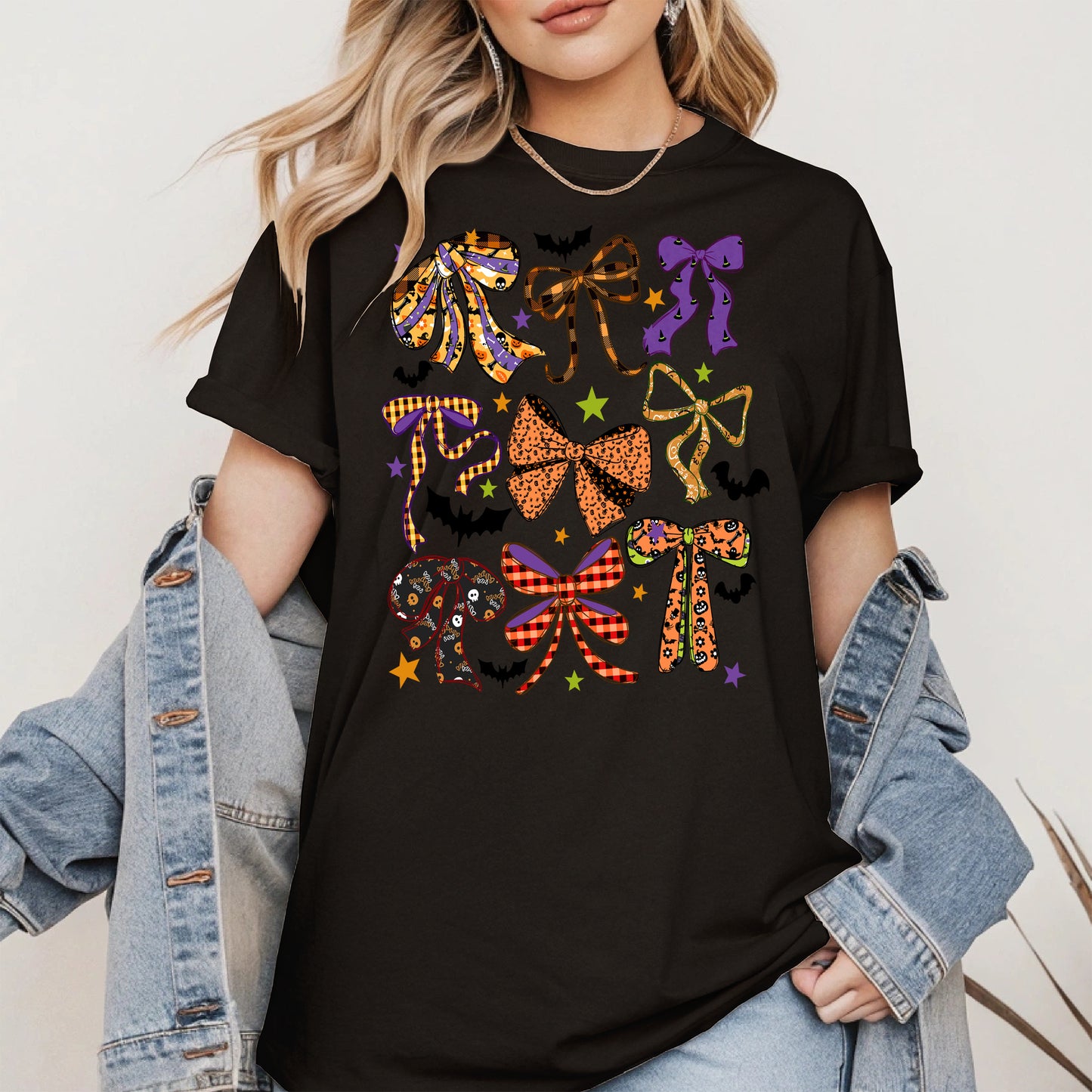 Halloween Coquette Bow shirt