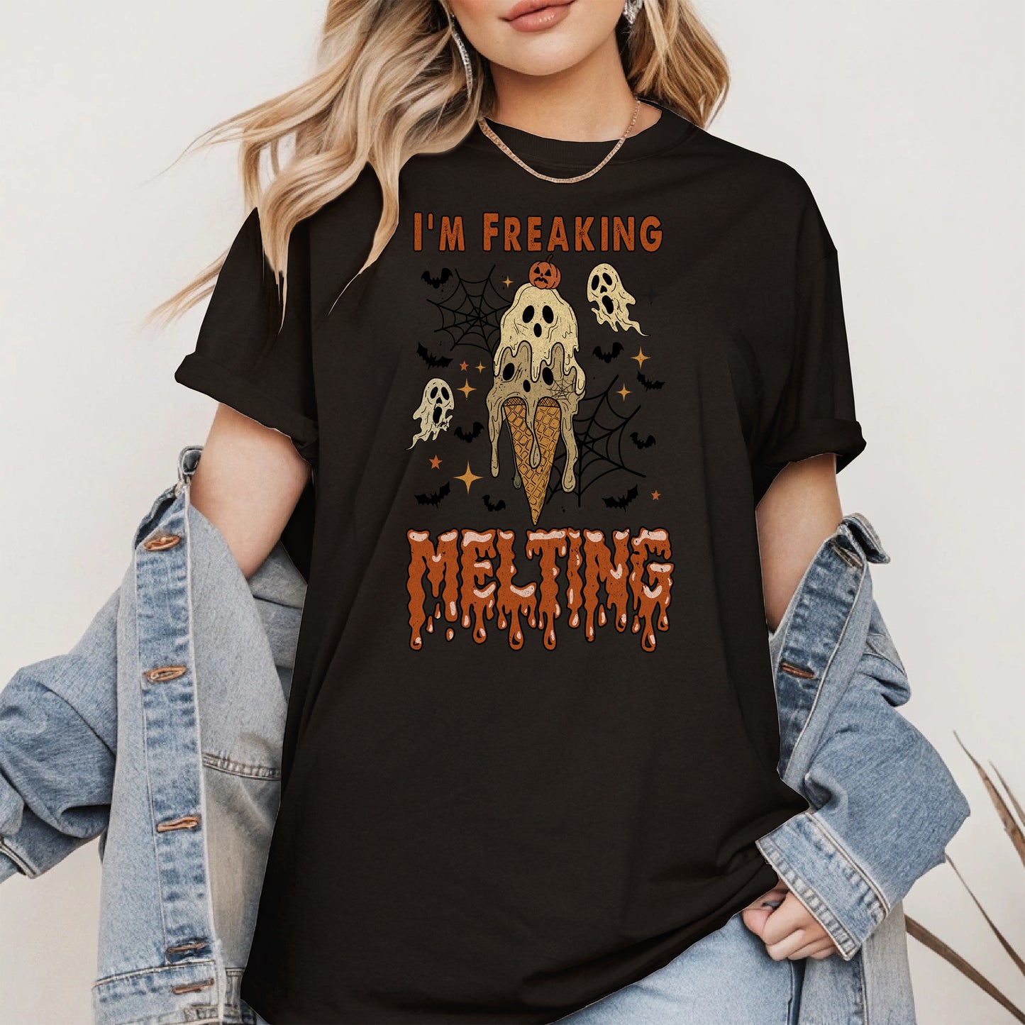I'm freaking melting halloween shirt