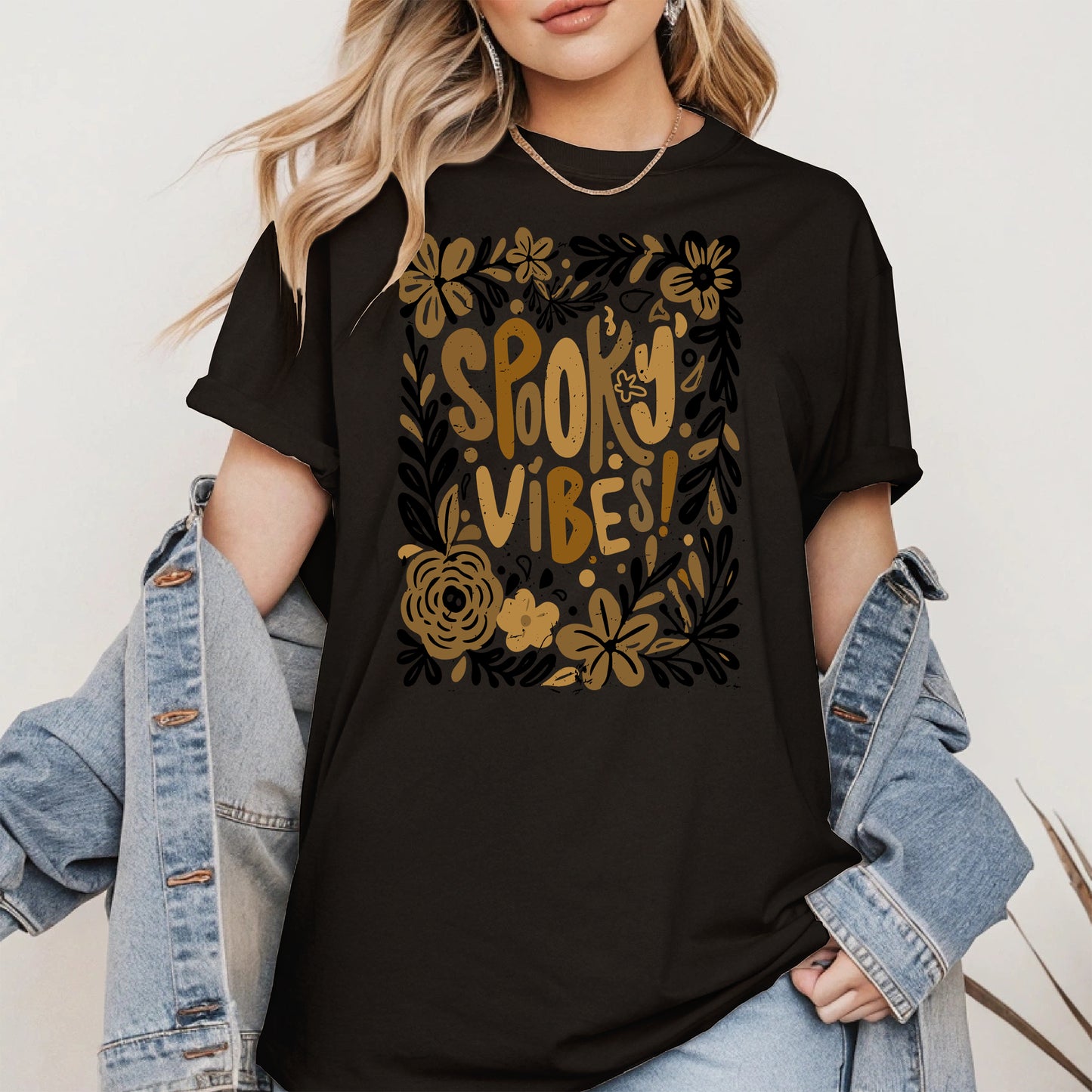 Spooky Vibes halloween shirt and sweatshirt