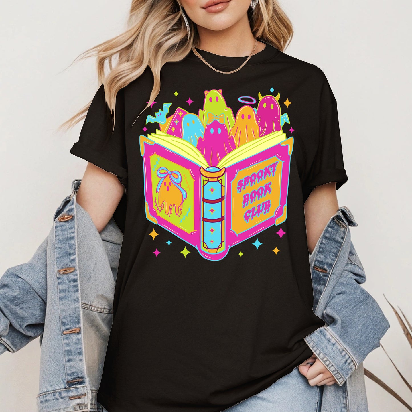 Spooky Book Club shirt and hoodie