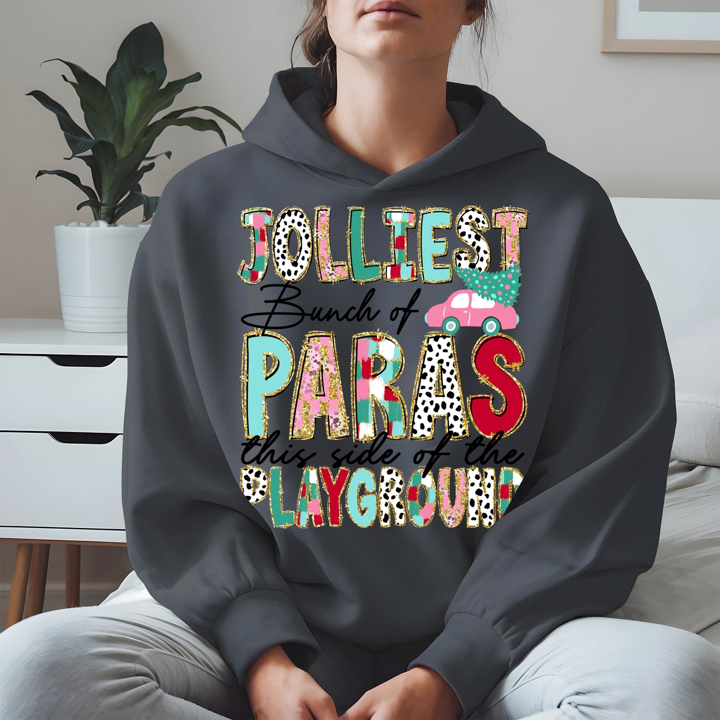 Jolliest Bunch of Teachers Christmas Shirt