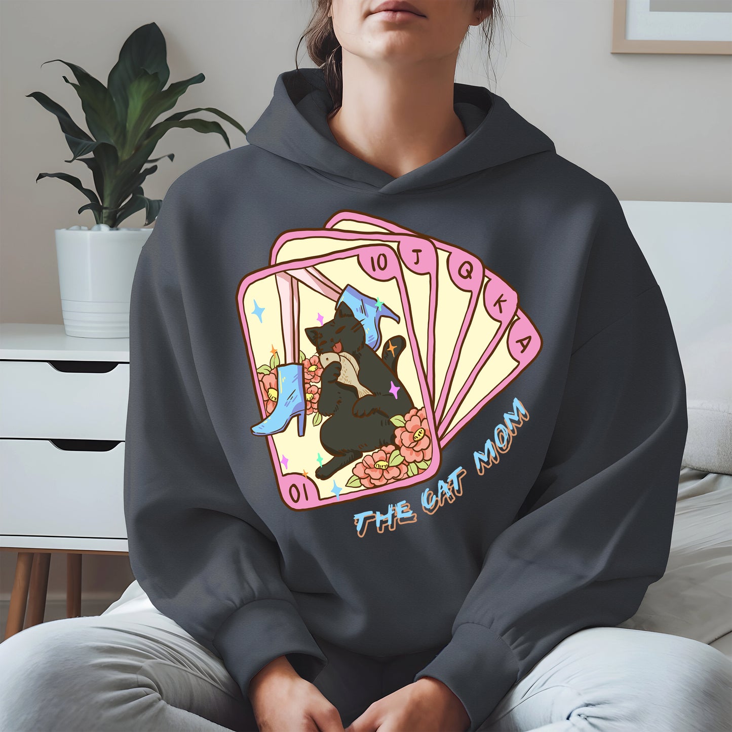 The Cat Mom Tarot Card Tee