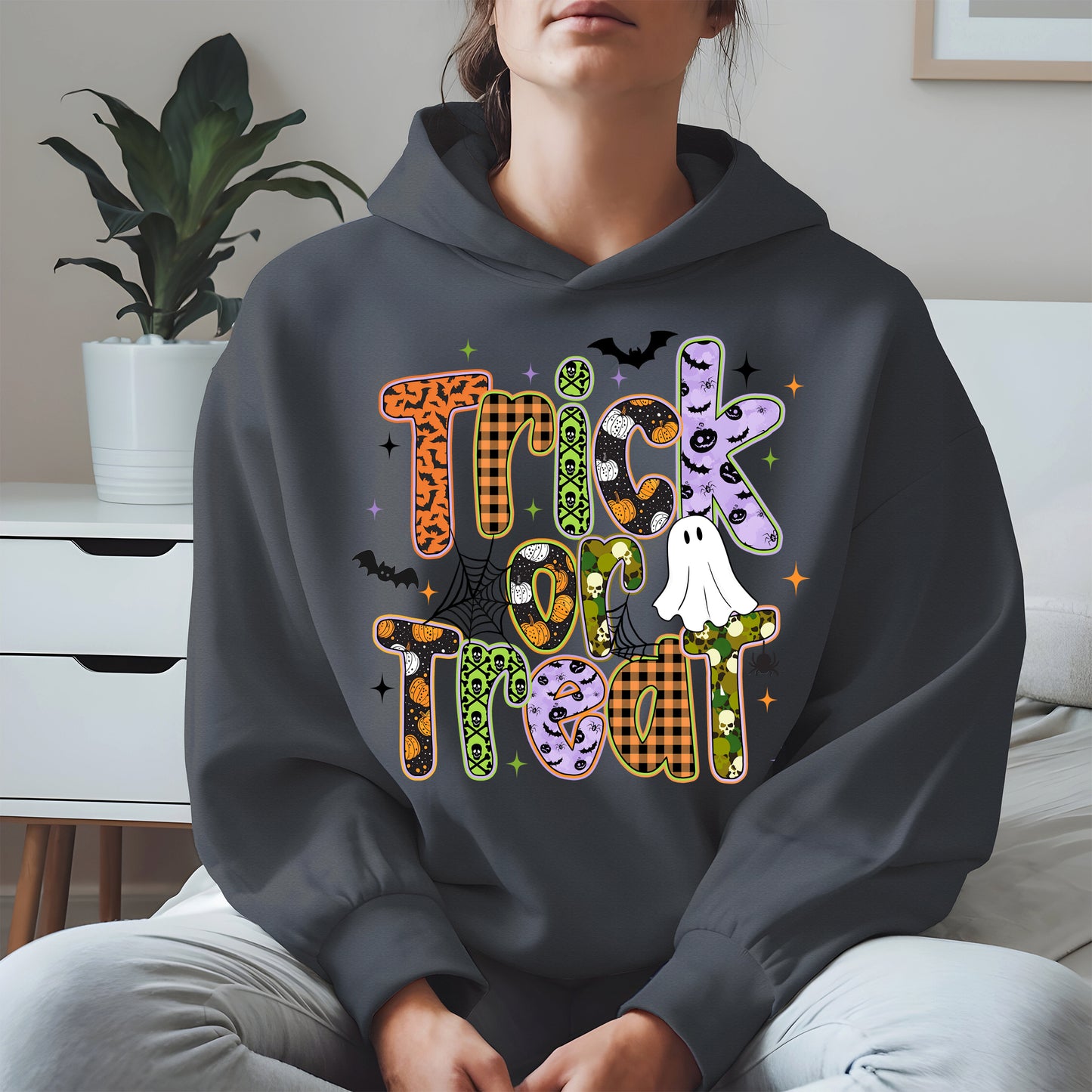 Trick or treat halloween shirt