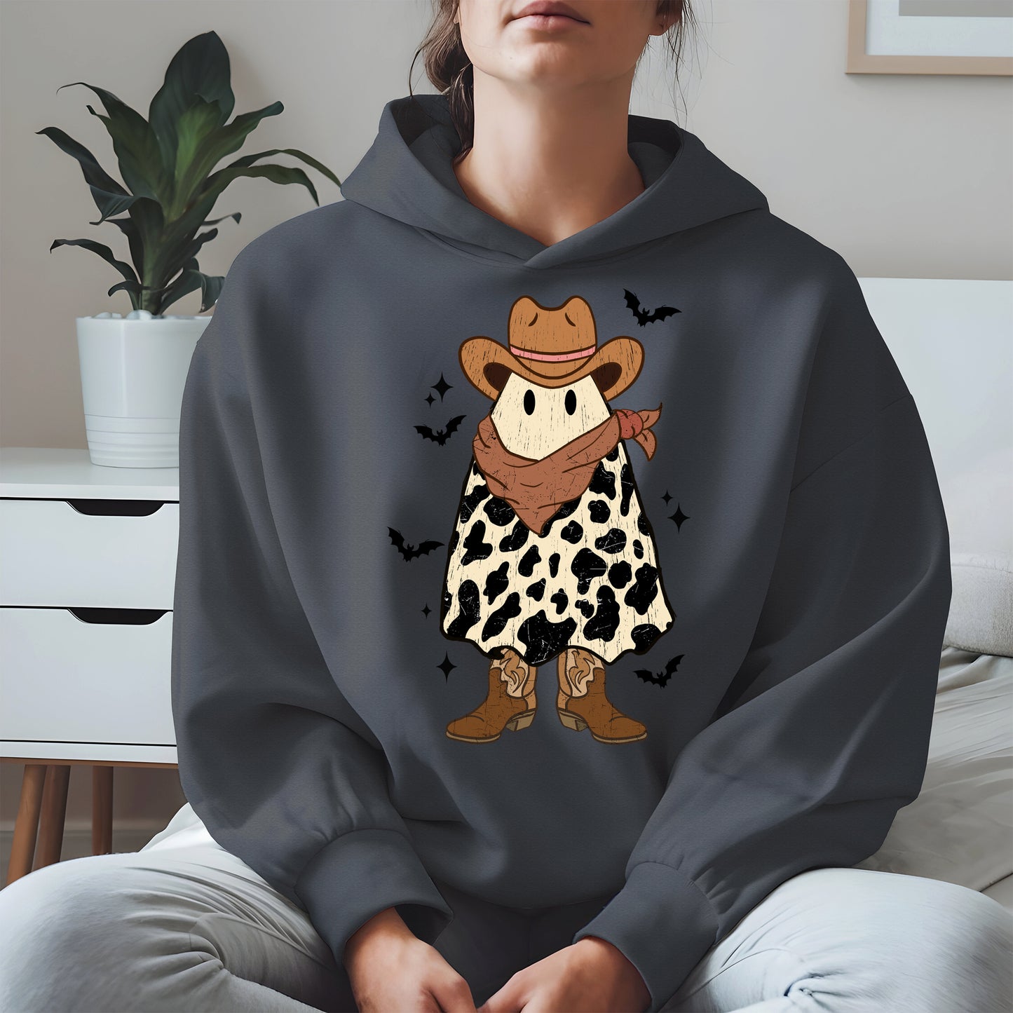 Western Boo Ghost halloween shirt