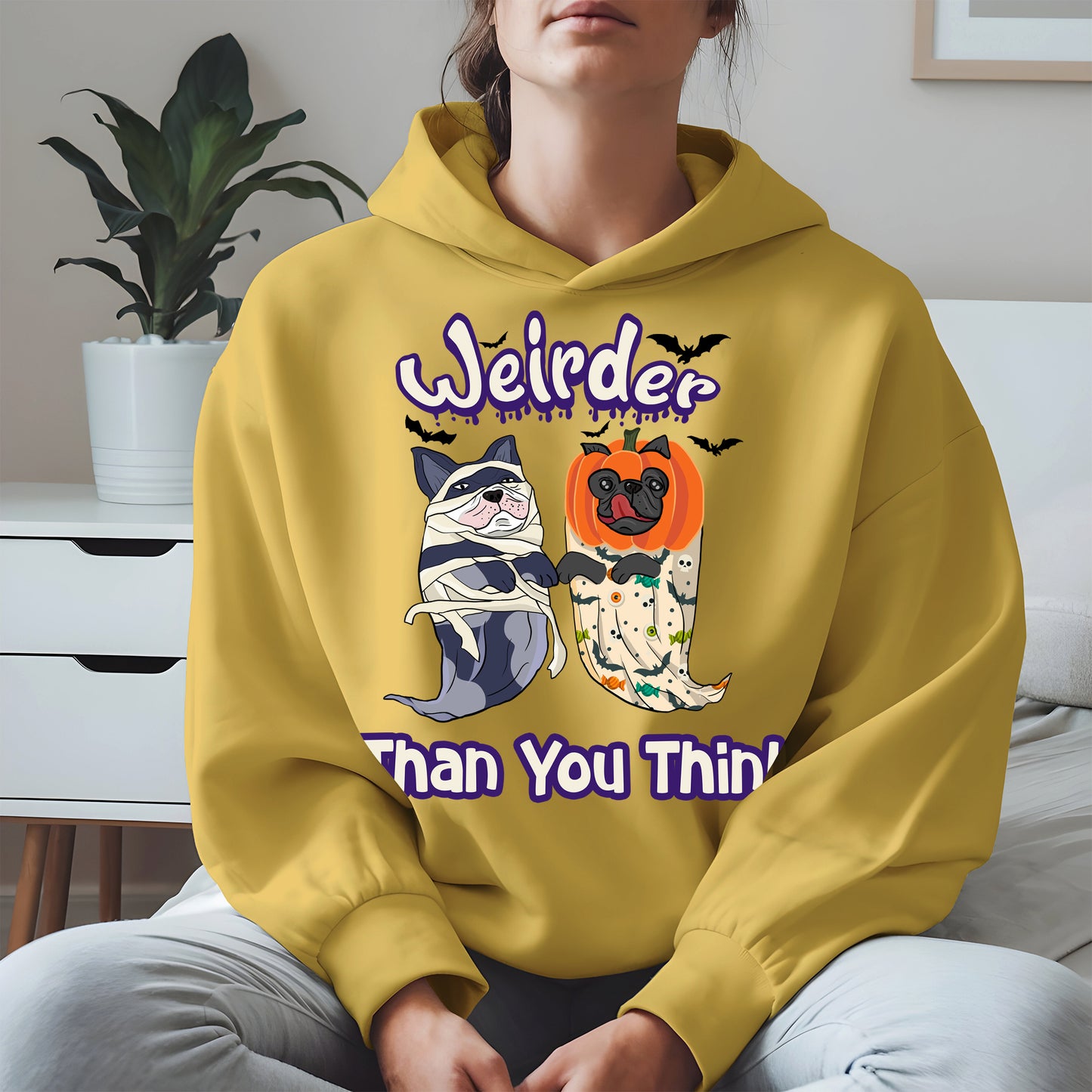 Weirder Than You Think Dog Ghost Tee