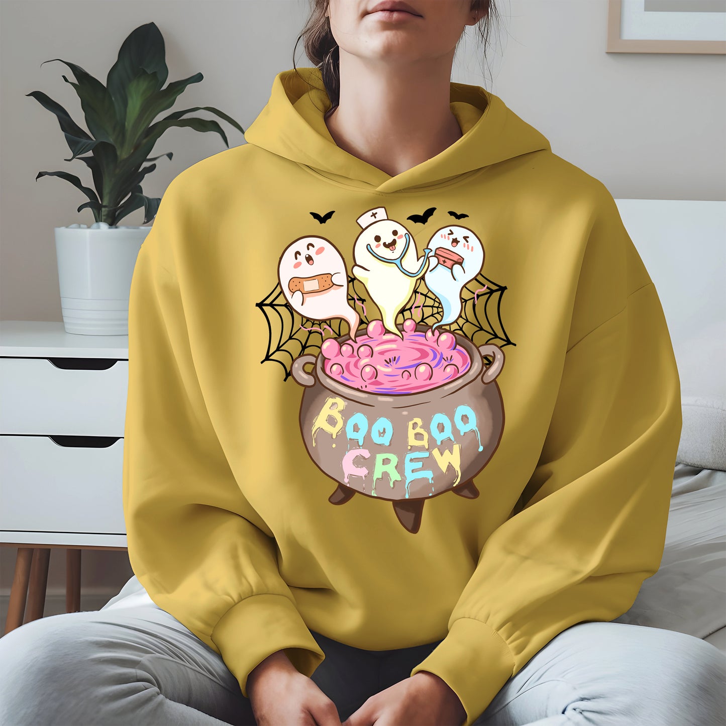 Boo Boo Crew – Cute Halloween Nurse Ghost Shirt
