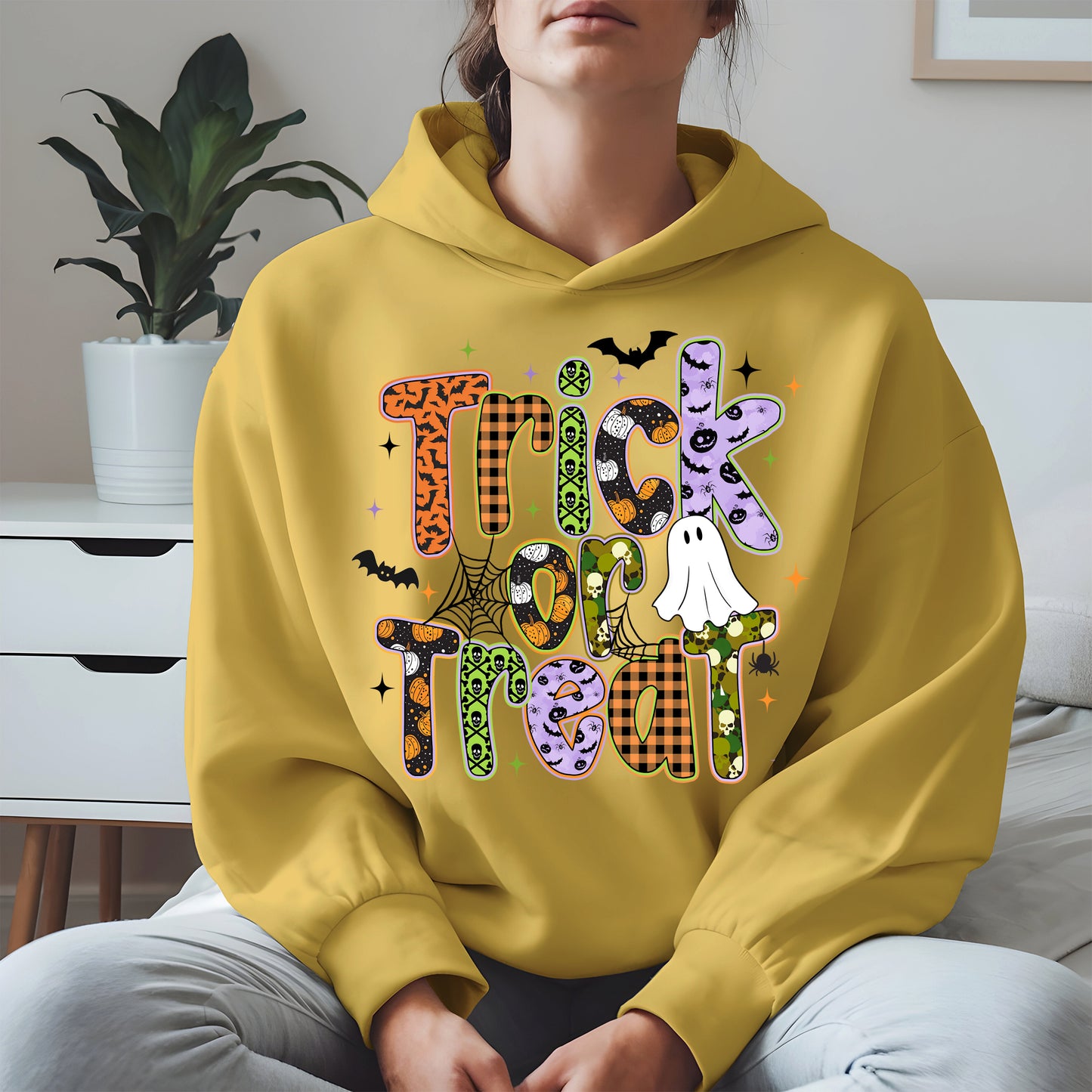 Trick or treat halloween shirt