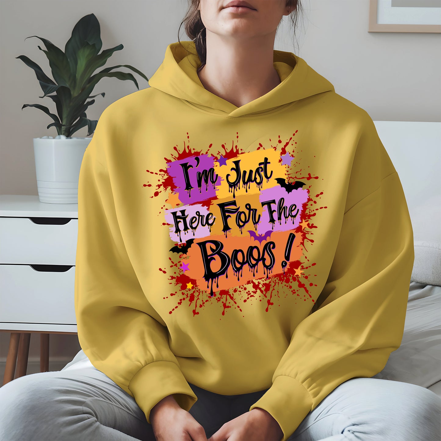 I'm just here for the Boos halloween shirt