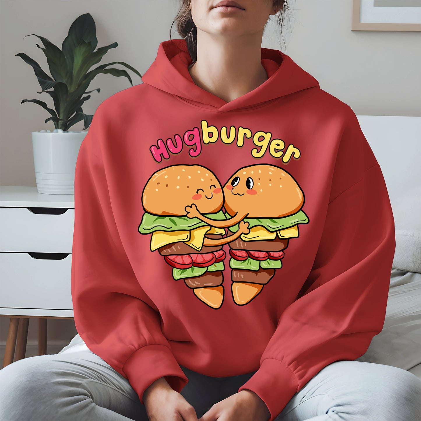 Hugburger Cute Couple Shirt