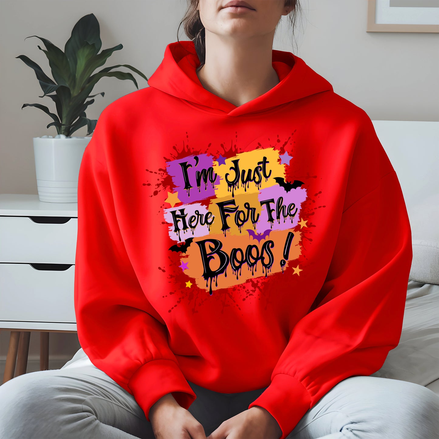 I'm just here for the Boos halloween shirt