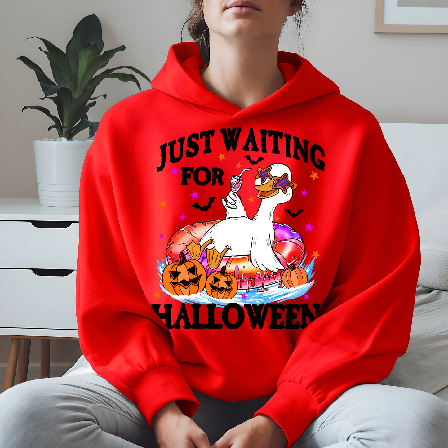 Just waiting for Halloween halloween shirt