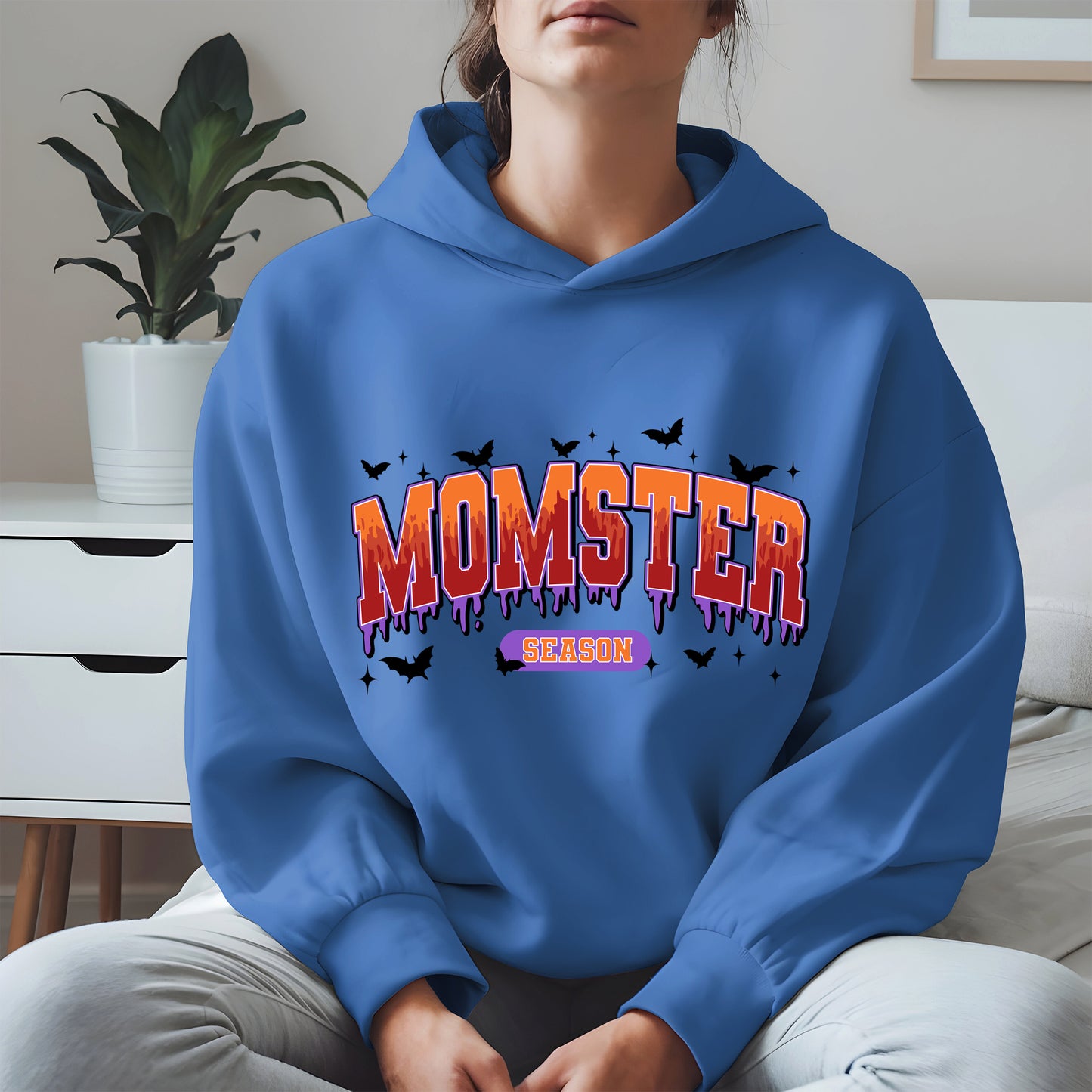Momster Season Shirt Hoodie Sweatshirt for Halloween Moms