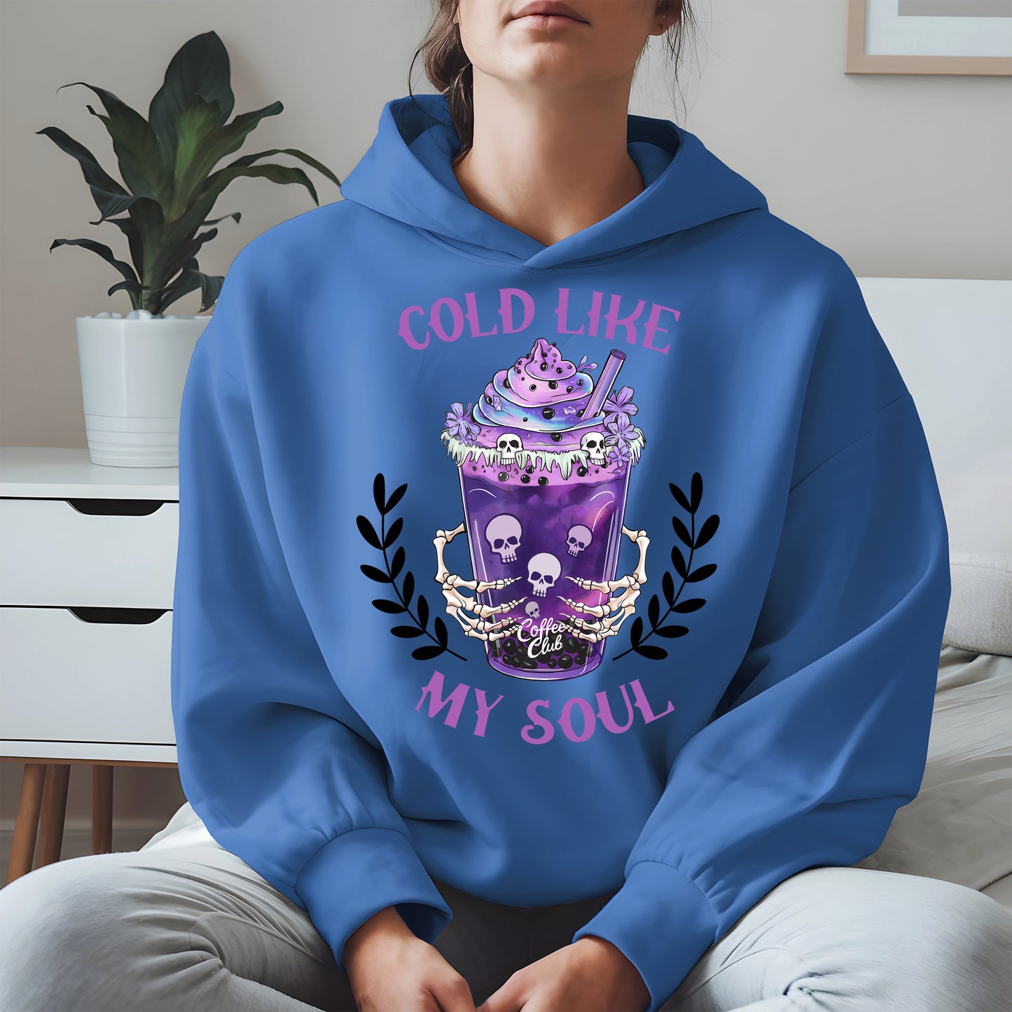 Cold Like My Soul Iced Coffee Halloween Shirt