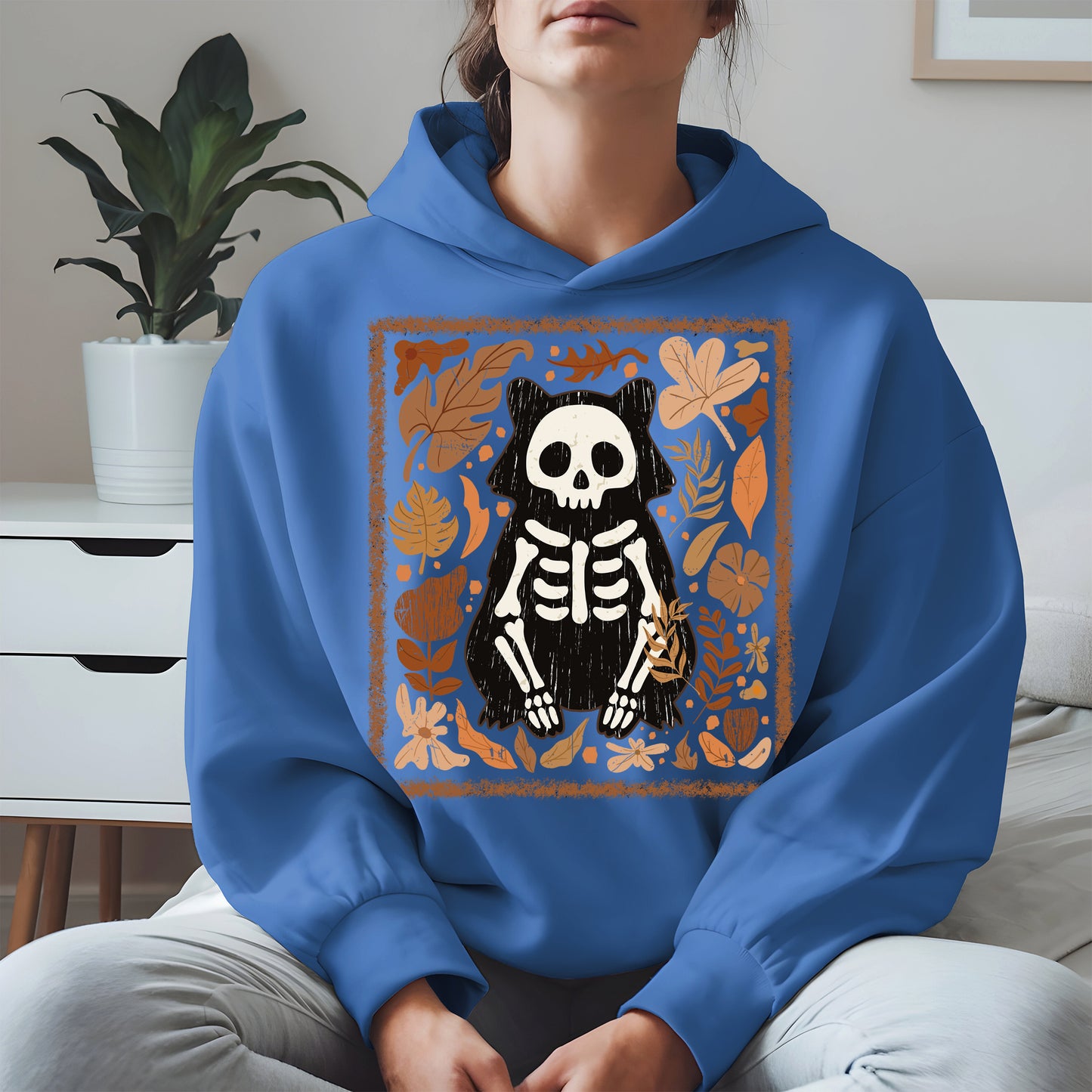 Halloween raccoon floral halloween shirt