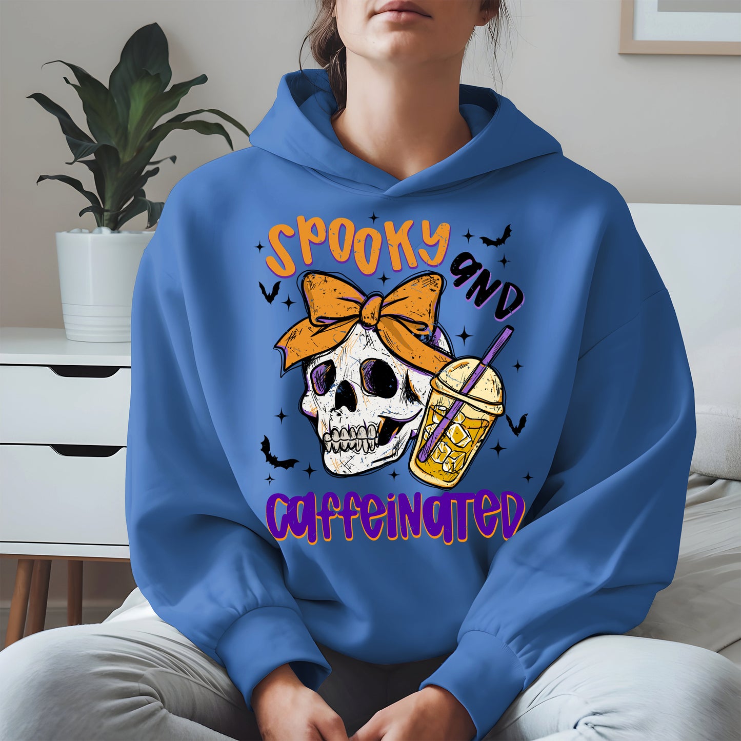 Spooky and Caffeinated halloween shirt