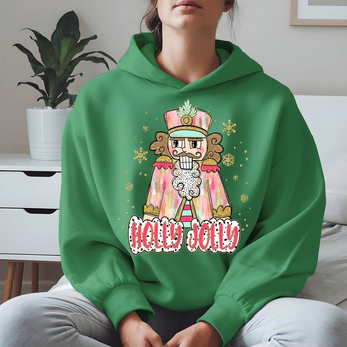 Holly Jolly Nutcracker Christmas Shirt Hoodie