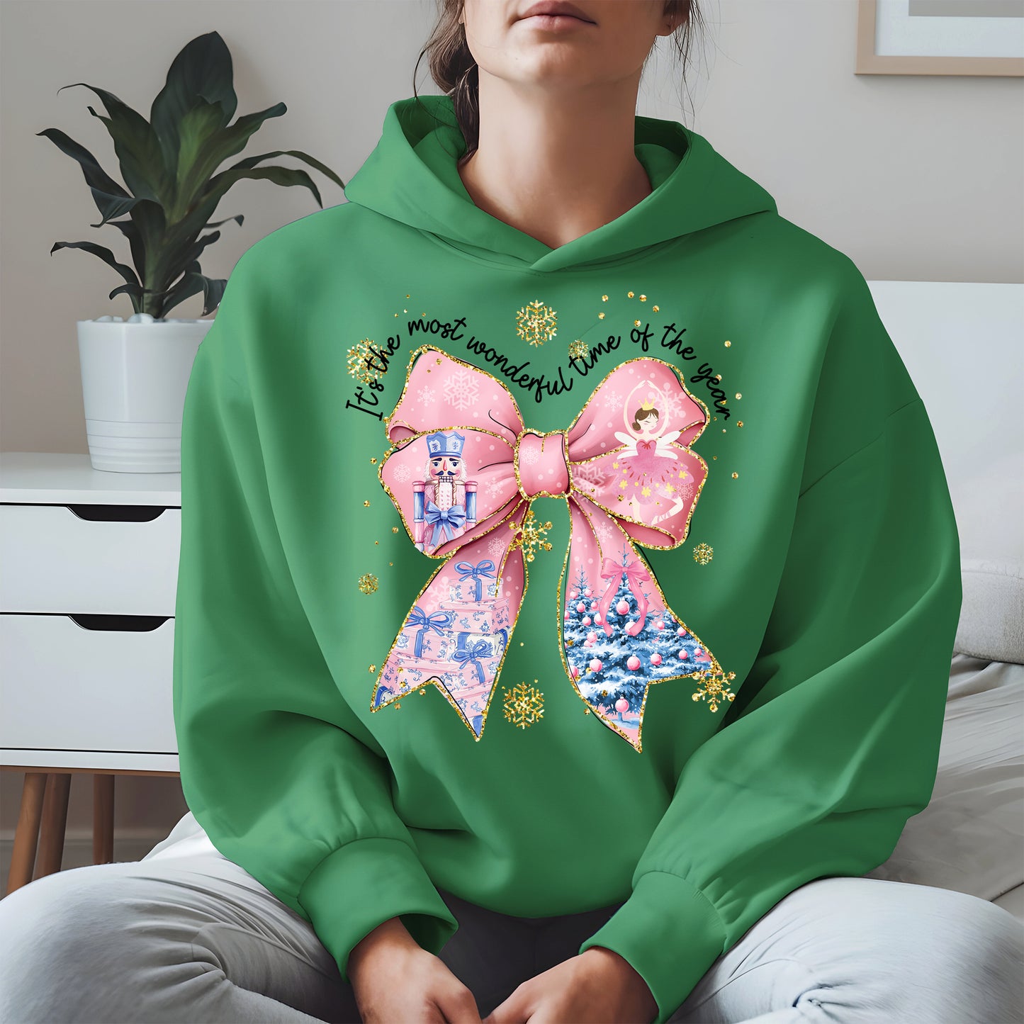 It is the Most Wonderful Time Christmas Bow Shirt